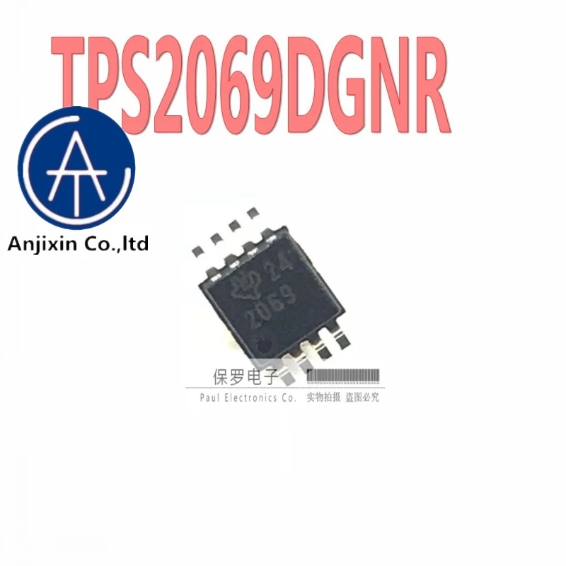 

10pcs 100% orginal new real stock Power switch TPS2069DGNR TPS2069 2069 MSOP-8