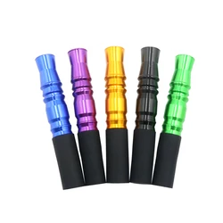 High Quality Hookah Mouthpiece Without Lanyard Multicolor Aluminum Alloy Water Pipe Shisha Nozzle for Chicha Nargile Accessories