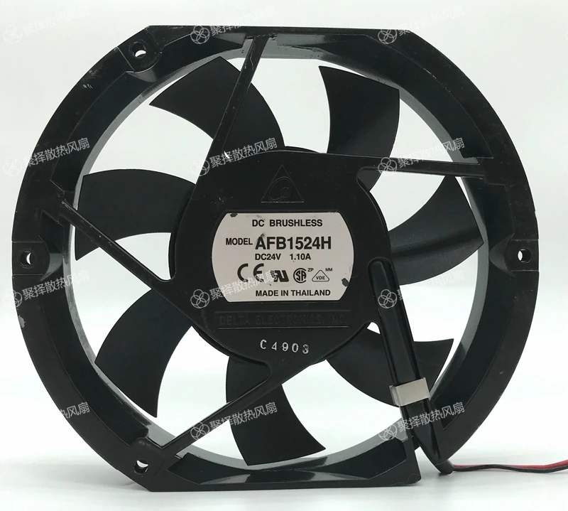 

Home furnishings in the DELTA 170 * 150 * 25 mm 24 v 1.10 A AFB1524H double ball bearing fan