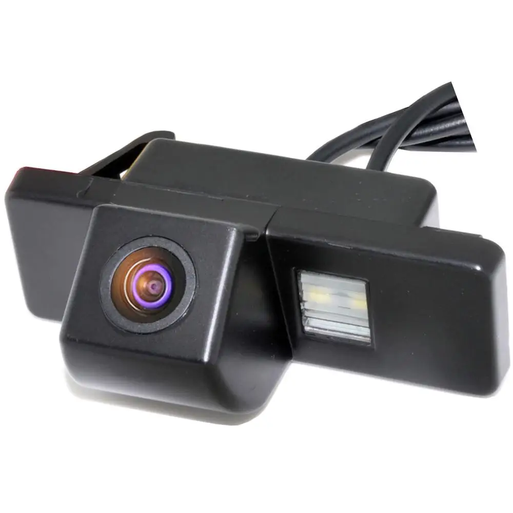 Cámara de marcha atrás HD CCD para coche, videocámara de visión trasera para Nissan QASHQAI X-TRAIL Geniss Citroen C4 C5 c-triomphe Peugeot 307cc