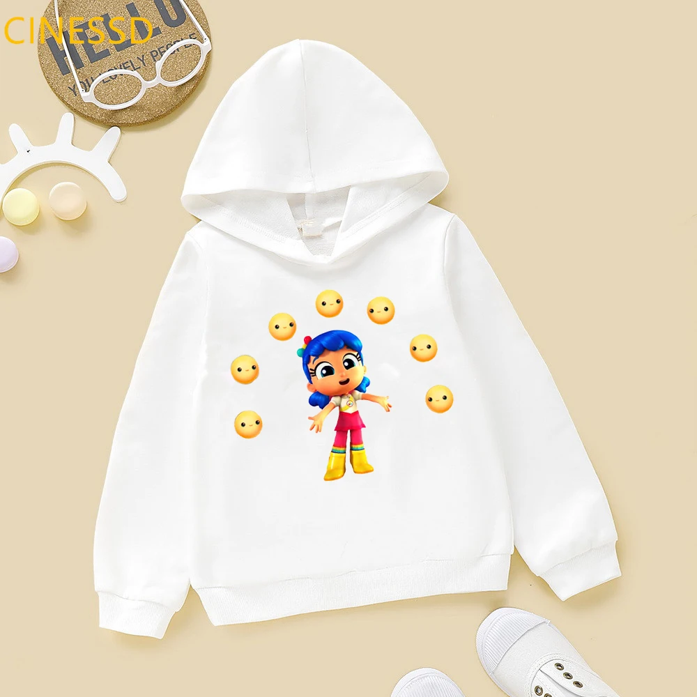 2021 Hoodies For Teen Girls True And The Rainbow Kingdom Sweatshirt Children'S Spring Autumn Winter Clothes Plus Velvet Fleece