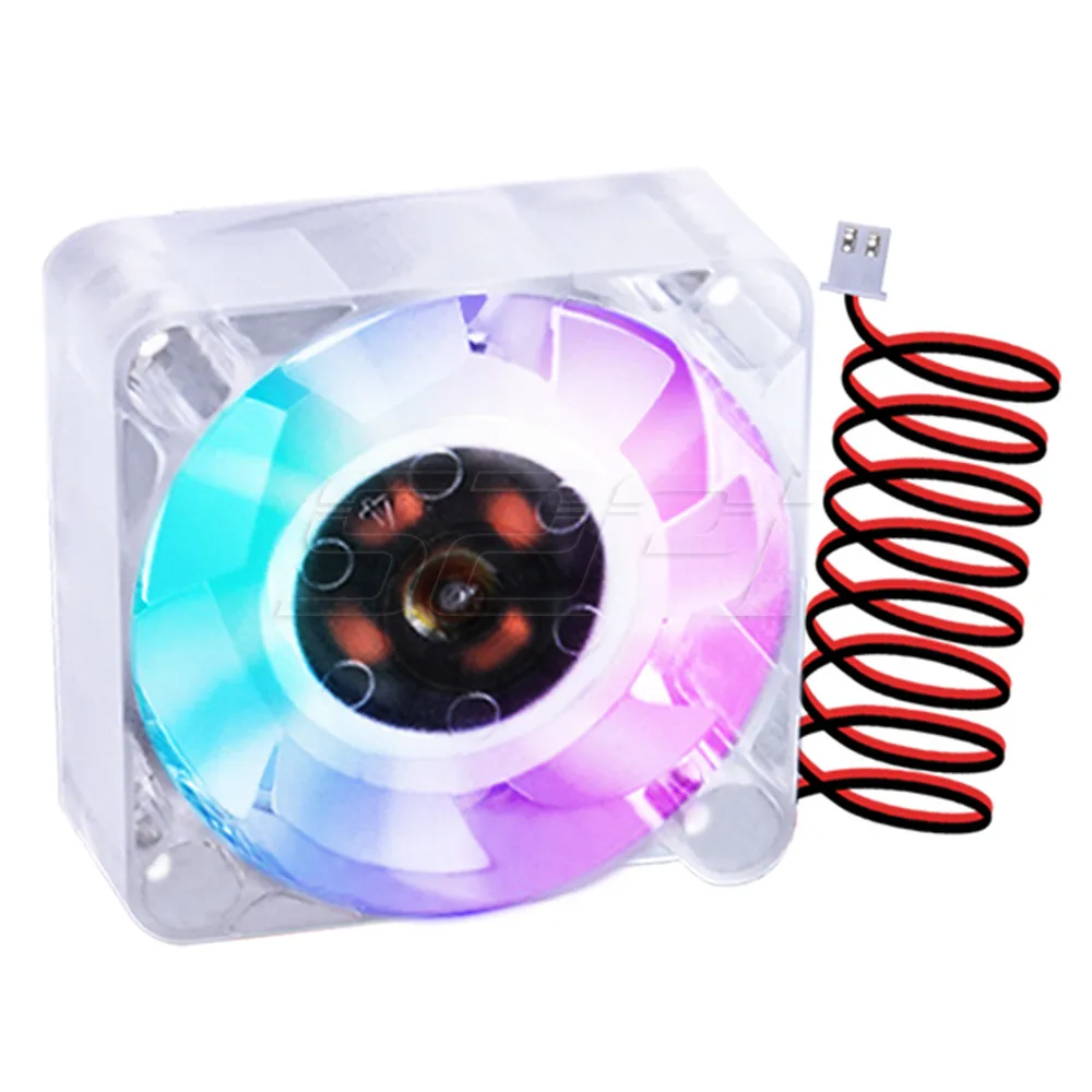 52Pi 4 PCS 3D Printer 4010 Cooling Fan Brushless 24V 40*40*10 mm With 1M Cable For 3D Printer