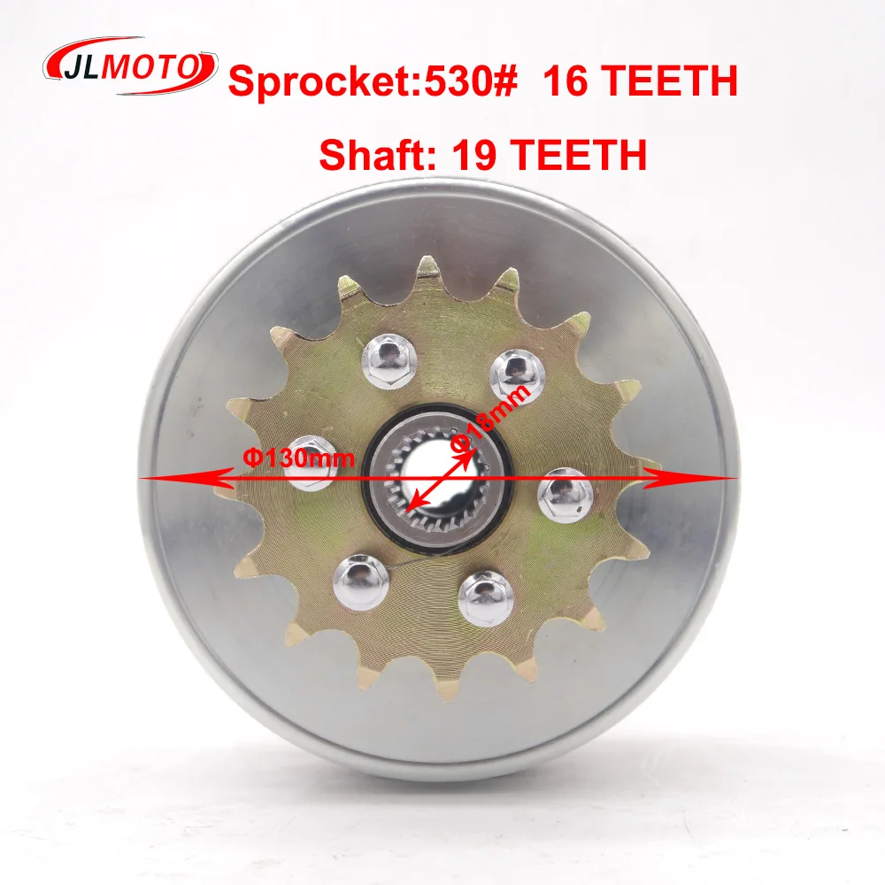 19T Shaft 16T 530# Sprocket Reverse Changer Gear Box Fit For Rear Axle GY6 150cc 200cc ATV UTV Buggy Go Kart Quad Bike Parts