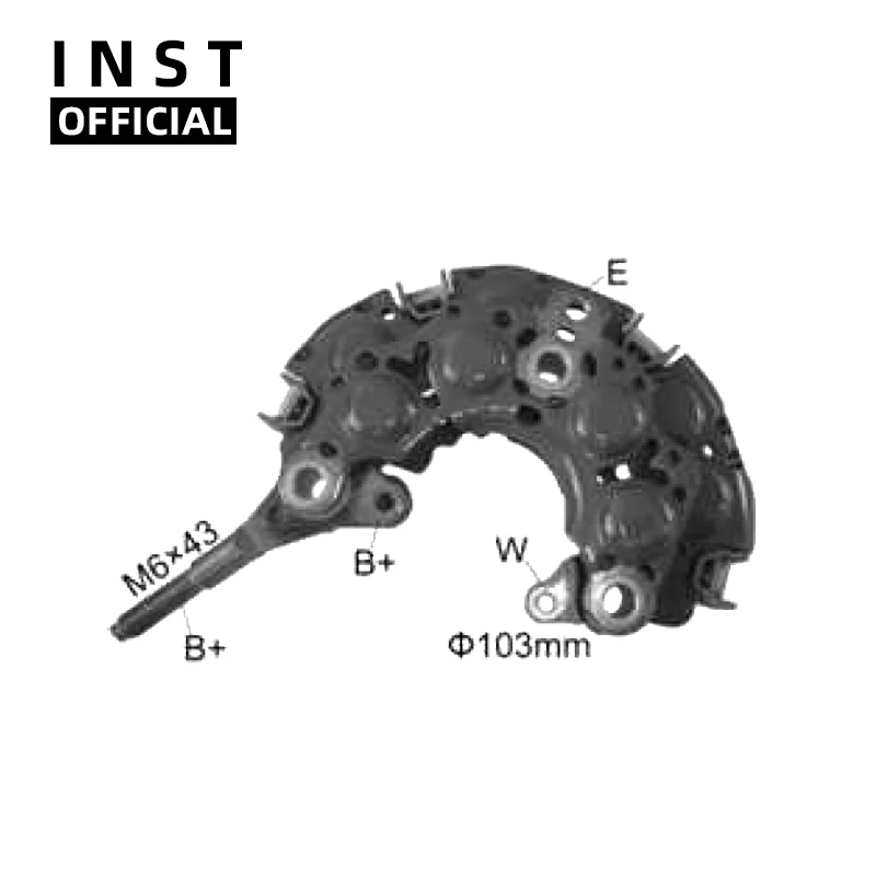 ALTERNATOR GENERATORS RECTIFIER BRIDGE FOR INR402 RN-03 11262 31-8212 133672 237663 1002103470 1002103480 1002103780