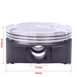 72mm Pin 17mm Height 37.5mm STD Motorcycle Engine 1 Stroke Cylinder Piston Rings Kit For KT/M DUKE 200 200CC