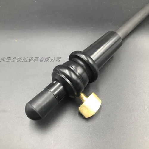 Fuerte fibra de carbono bajo vertical 3/4-4/4 endpin doble extremo de bajo cola estirable libremente accesorios de pieza de ajuste de cobre