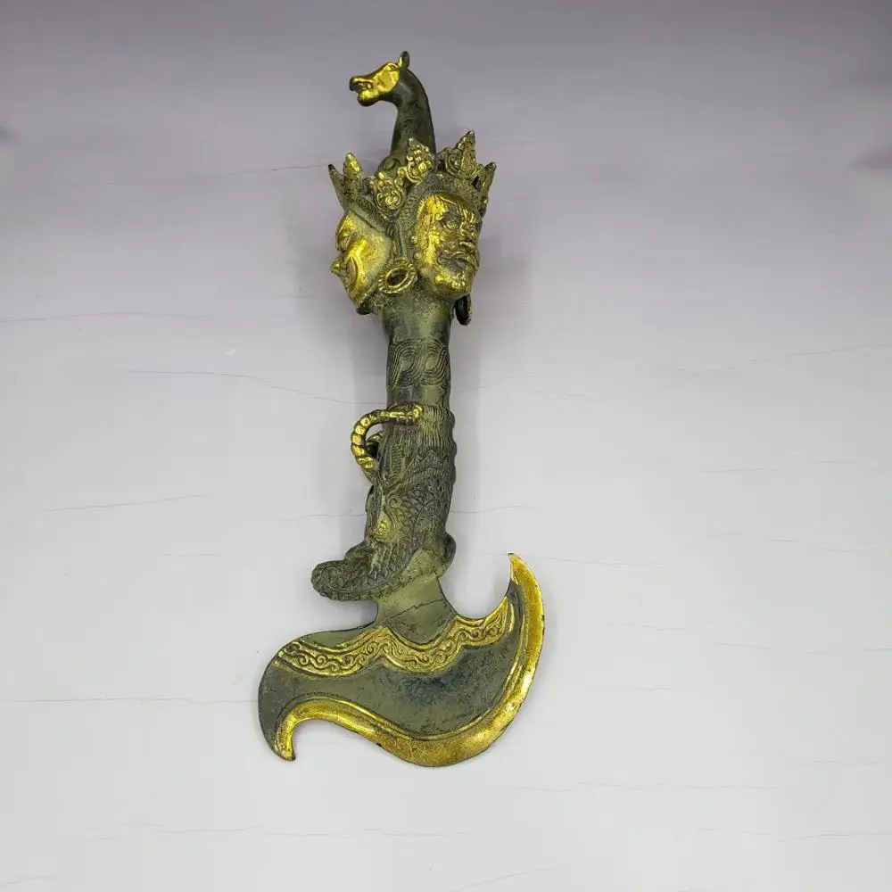 Exquisite Tibetan Buddhist Decoration Vajra Pestle