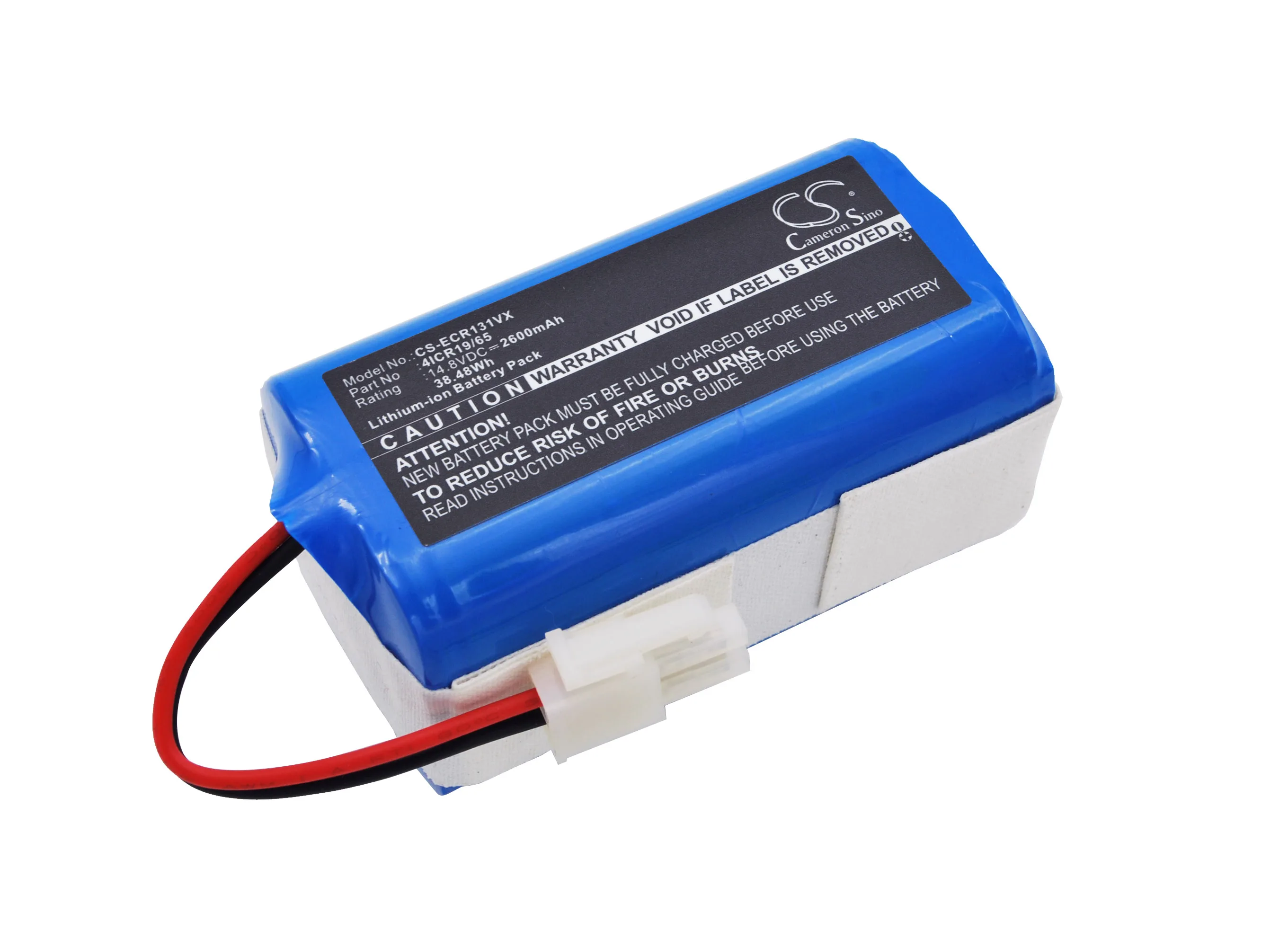 Replacement Battery for Dibea D960, GT200, GT9, V750, V780, V780s 14.8V/2600mAh