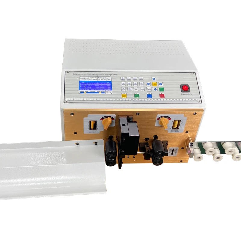 

Automatic Wire Cutting and Stripping Machine with Cutting and Peeling Cable from 0.1mm2 to 10mm2