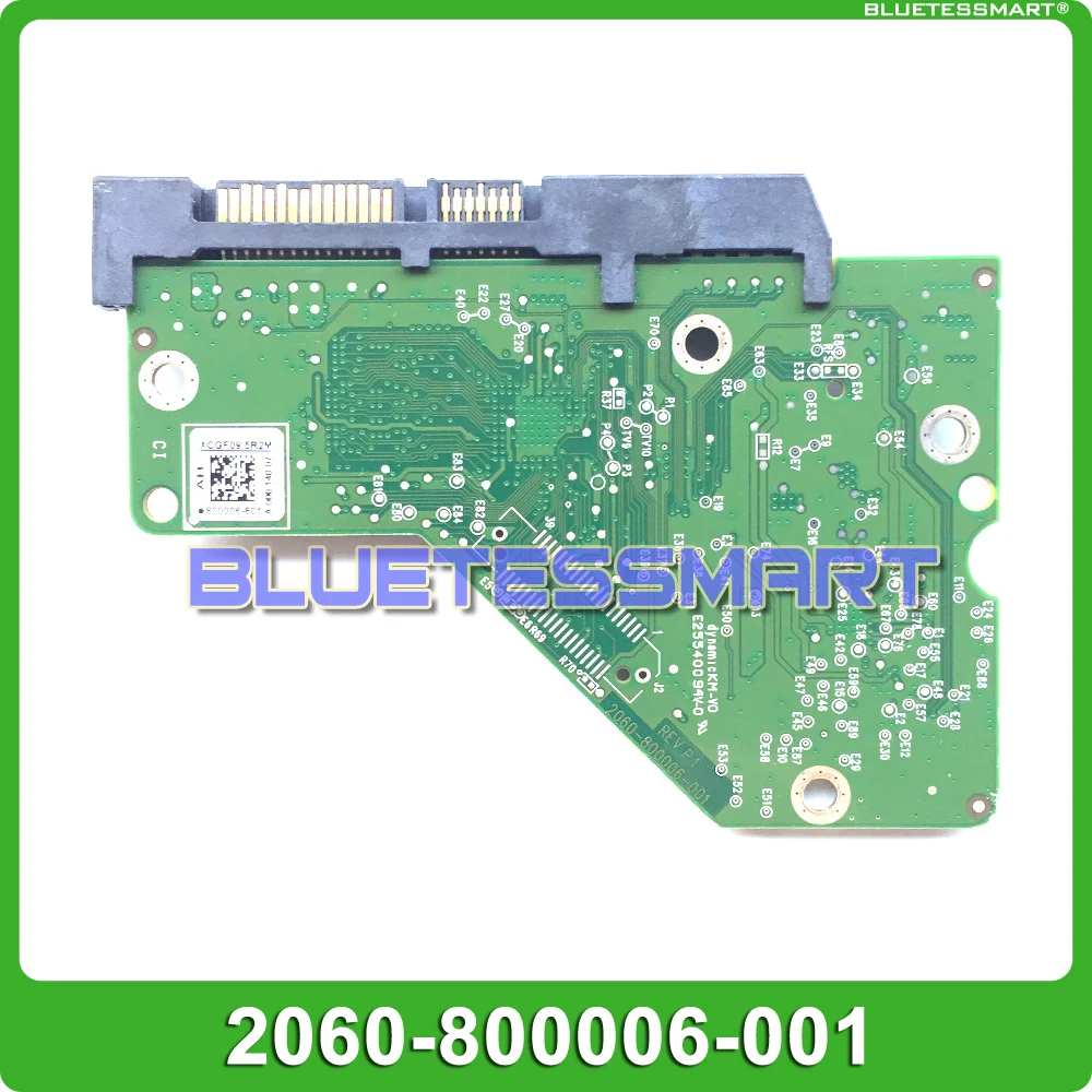 HDD PCB logic board printed circuit board 2060-800006-001 REV P1 for WD 3.5 SATA hard drive repair data recovery