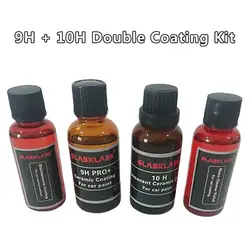 100ML Car Double Coating Kit 9H 10H Auto Ceramic Nano Coating Liquid Ceramic Coating For Glass Water