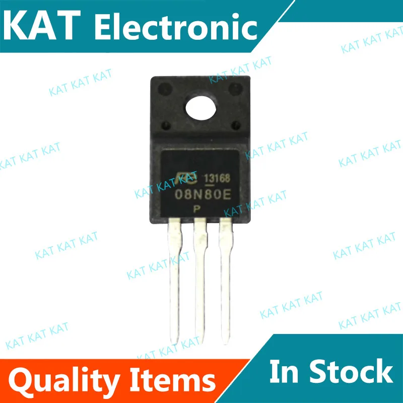 5 unids/lote FMV08N80E 08N80E TO 800-220 V 8A Power MOSFET