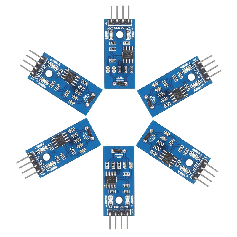 

6pcs/lot Hall Sensors Module 3144E Hall Switch Speed Magnetic Ses Speed Counting Sensor Module For Arduino Smart Car