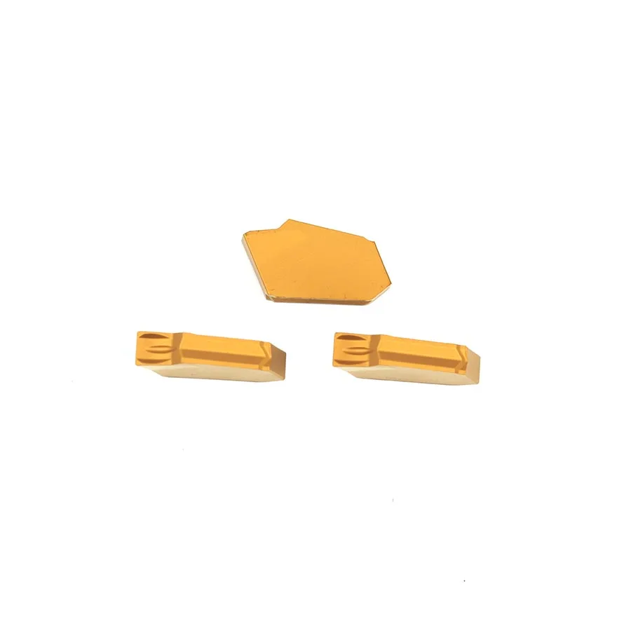 SP200 SK3030 SP300 SK3030 SP400 SK3030 en alliage dur revêtu CVD, outils de rainurage CNC pour le traitement des pièces en acier