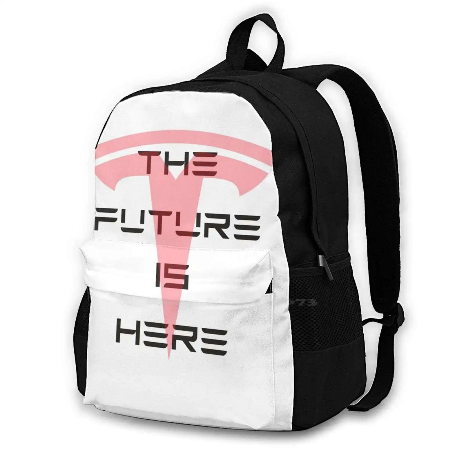 Logo Hot Sale Schoolbag Backpack Fashion Bags Elon Musk Cybertruck Roadster Factory Battery Day Stock Solving Money Problem