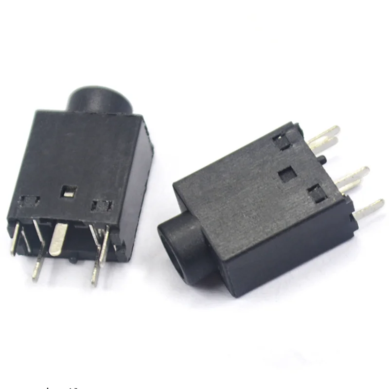 10 pezzi!!! PJ-358 presa per cuffie master a doppio canale