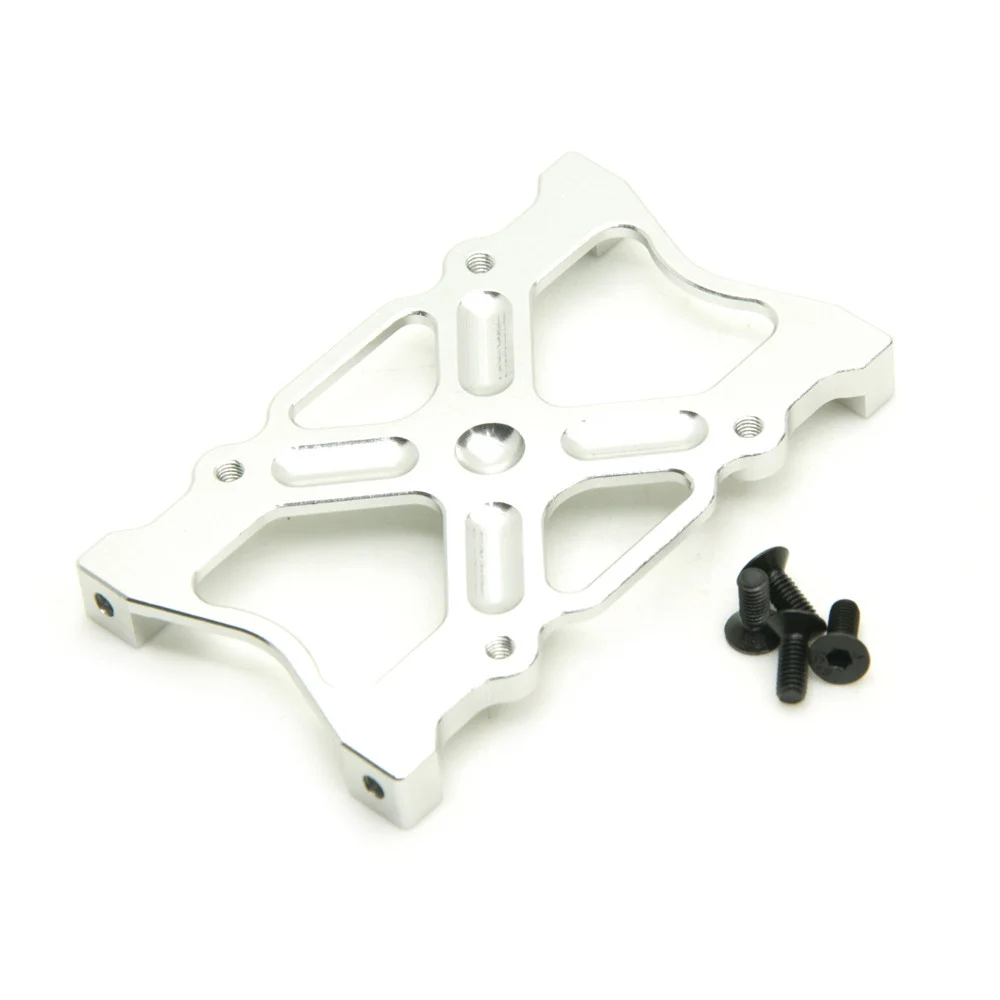 YEAHRUN Metal Alloy Chassis Brace Beam Mounting Fixed Bracket Plate for Axial SCX10 1/10 RC Crawler Car Parts Accessories