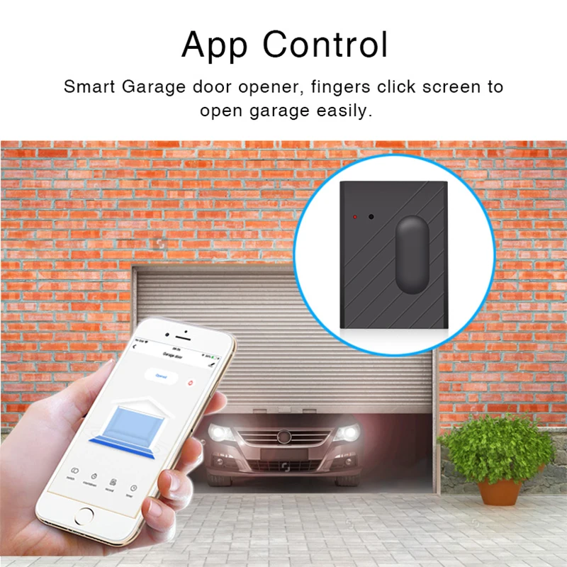 WiFi Garage Türöffner Controller Tuya Hause Tür Sensor Großhandel Smart Leben APP Schalter Tor Fernbedienung Mit Alexa Google