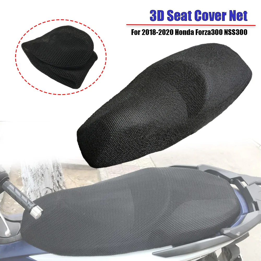

For Honda Forza300 NSS300 Forza NSS 300 2018 2019 2020 Rear Seat Cowl Cover Net 3D Mesh Net Protector Motorcycle Accessories