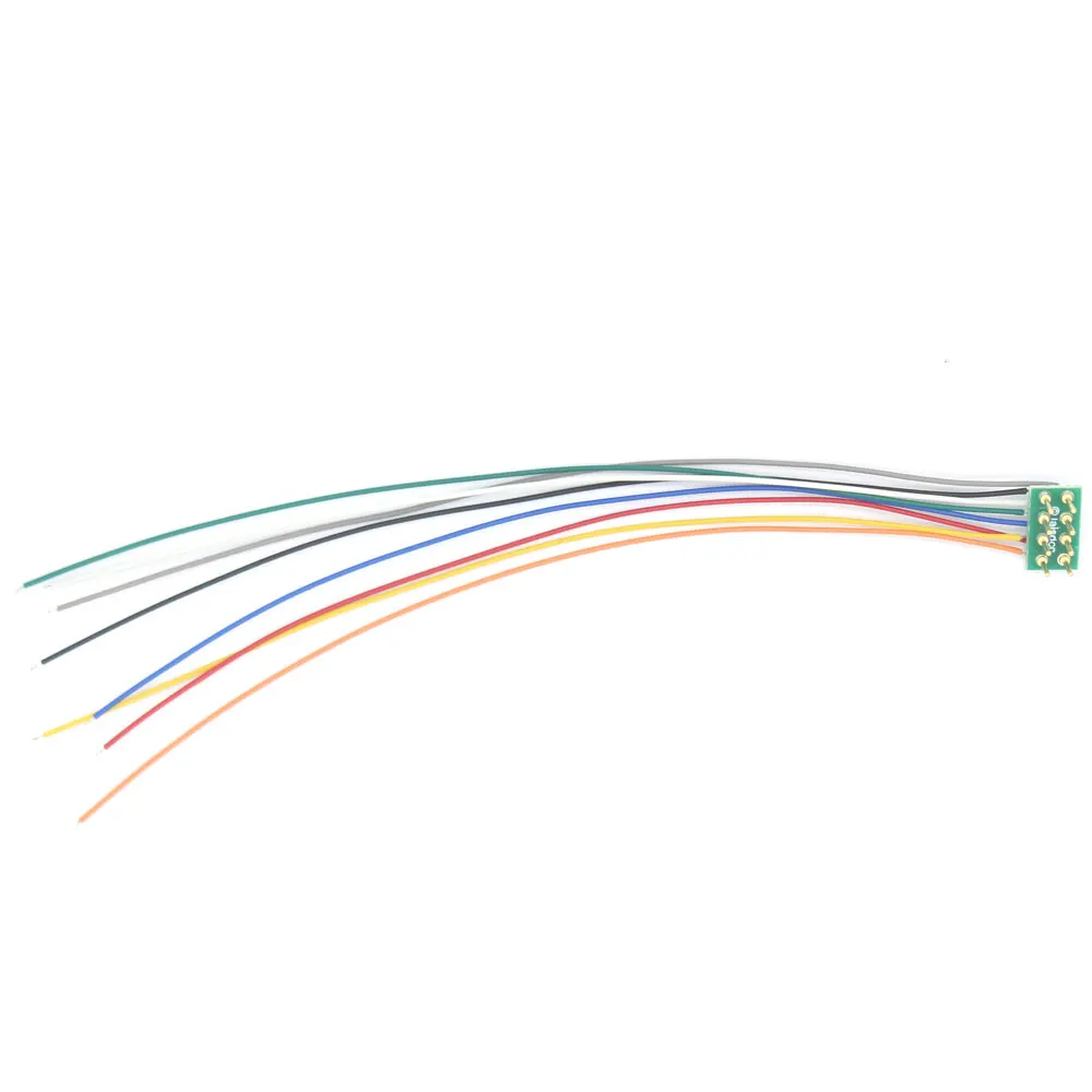 NEM652 Male Plug with Wire Harness for Dcc Model Trains Model Railway/LaisDcc Brand 860047