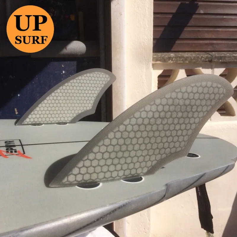 

Surfboard fins New Design twin fins Surfboard Double Tabs 2 Fins Keel fin Grey/White Colo Keel Fin 2 pcs per set Sell In Surfing