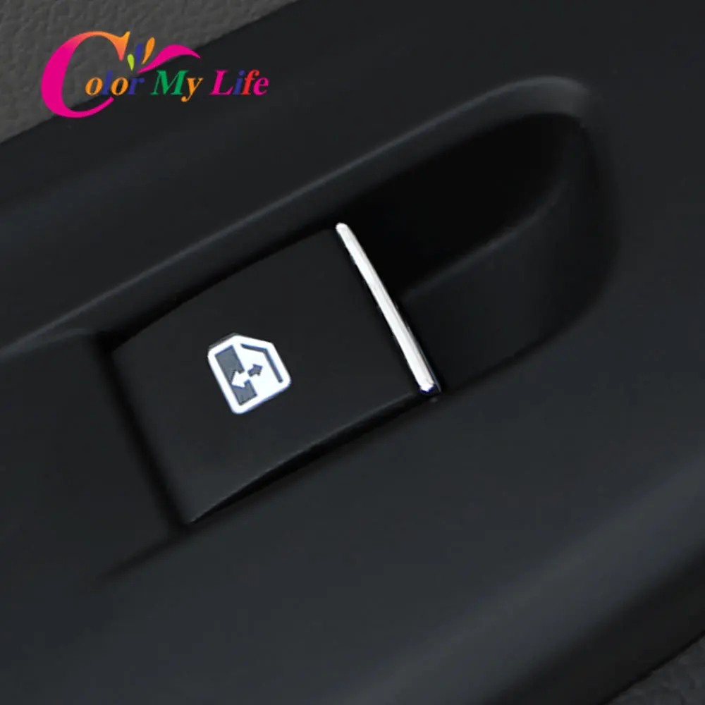 ABS Chrome Car Door Window Switch Lifter Button Cover Trim for Chevrolet Cruze Sedan Hatchback 2009 - 2014