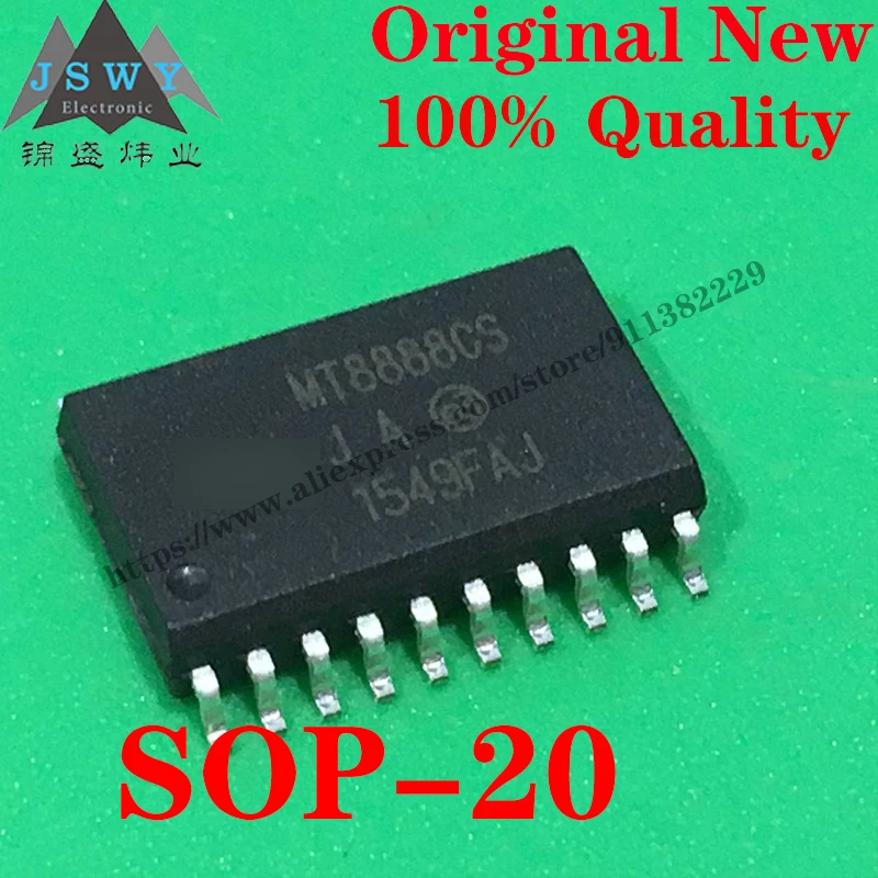 10~100 PCS MT8888CS SOP-20 Semiconductor interface IC Telecom interface IC Chip for module arduino Free Shipping MT8888