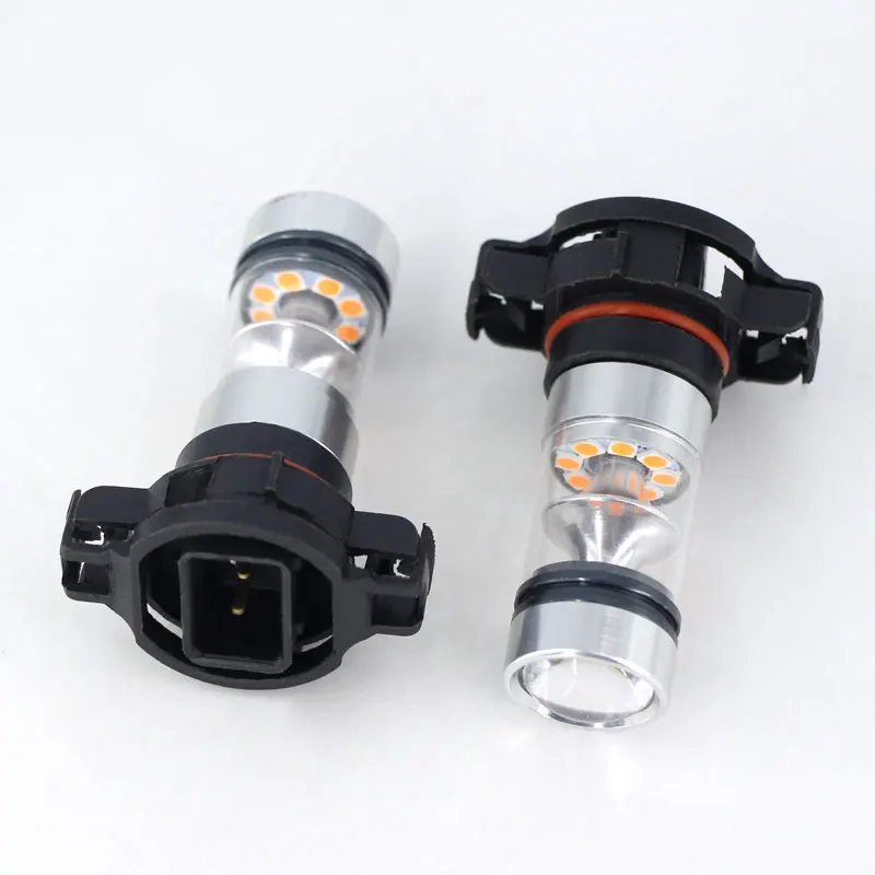 2PC CANBUS No Error H16 LED 5202 PS19W PSY24W LED Bulbs for AUDI A3 8P 2008+ LED DRL Daytime running lights white 6000K  12V