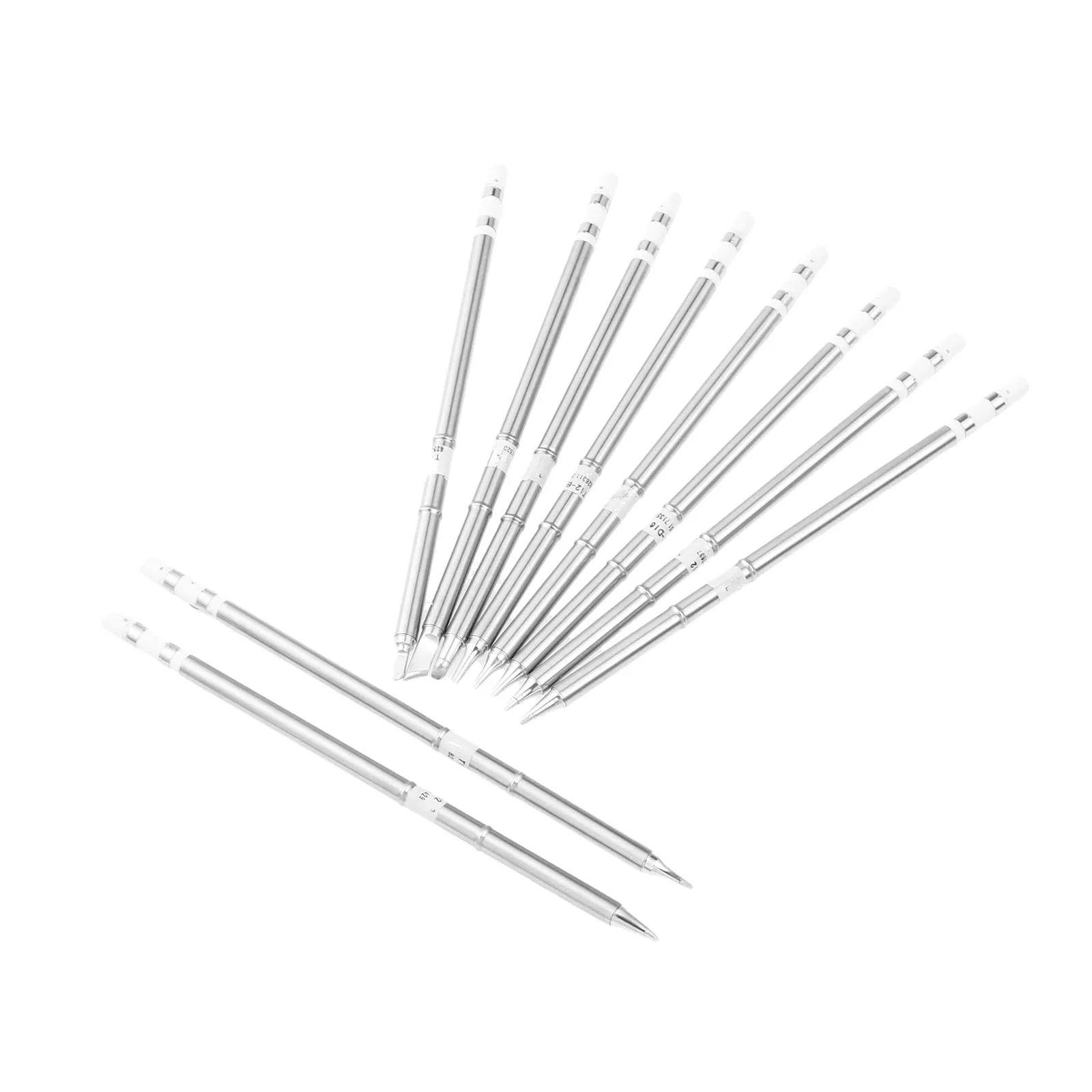 

New Electronic Solder Iron Tips T12-K BC2 BL BC1 BC3 ILS D16 D12 KU J02 For Soldering Rework Station FX-951 FX-952 10pcs/lot