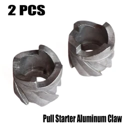 2 Pcs Recoil Pull Starter Aluminum Claw Pawl Cog For 47cc 49cc 2 Stroke Minimoto Engine Pocket Bike ATV Quad Mini Moto