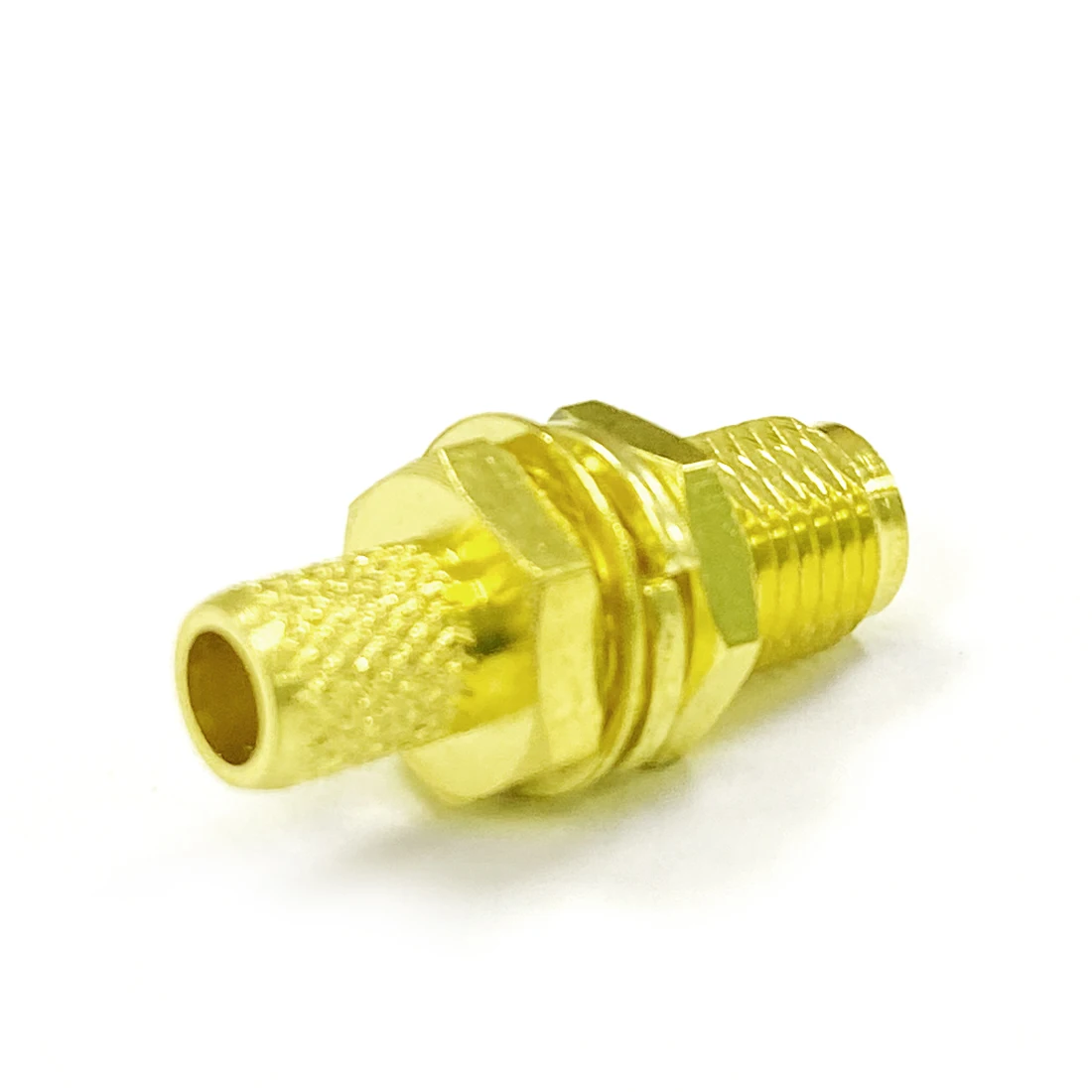 1pc  SMA  Female Jack  RF Coax Convertor Connector Crimp for RG58  RG142  RG400  LMR195  Straight  Goldplated  NEW Wholesale