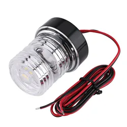 Isure marinha barco iate âncora luz 12v 10w todo redondo 360 graus led/tungstênio navegação luz