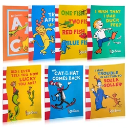 1 Pc THE CAT IN THE HAT Dr.Seuss Interesting Story Kids Baby Early Education English Picture Books Kids Learning Toys