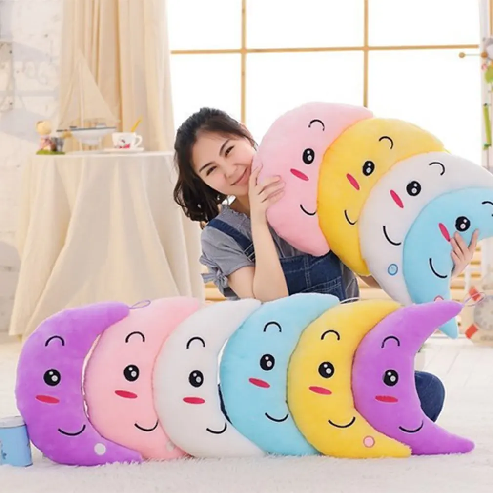 Luminous Pillow Star Cushion Colorful Glowing Pillow Plush Doll Led Light Toys Gift For Girl Kids Christmas Plush Light Toys Hot