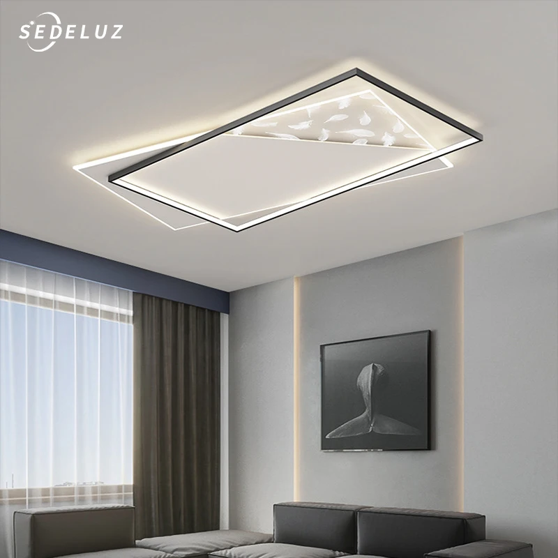 

Nordic LED Ceiling Light Modern Design Lamp For Living Dining Room Bedroom Corridor Simple Lustre Minimalist Fixture Lighting.