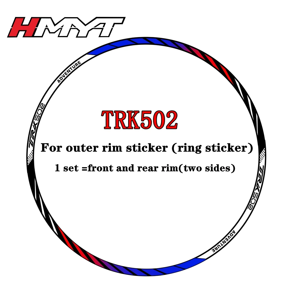 Geschikt Voor Benelli TRK502 Motorfiets Velg Sticker Reflecterende Motorfiets Streep Tape Hoge Kwaliteit Waterdichte Sticker