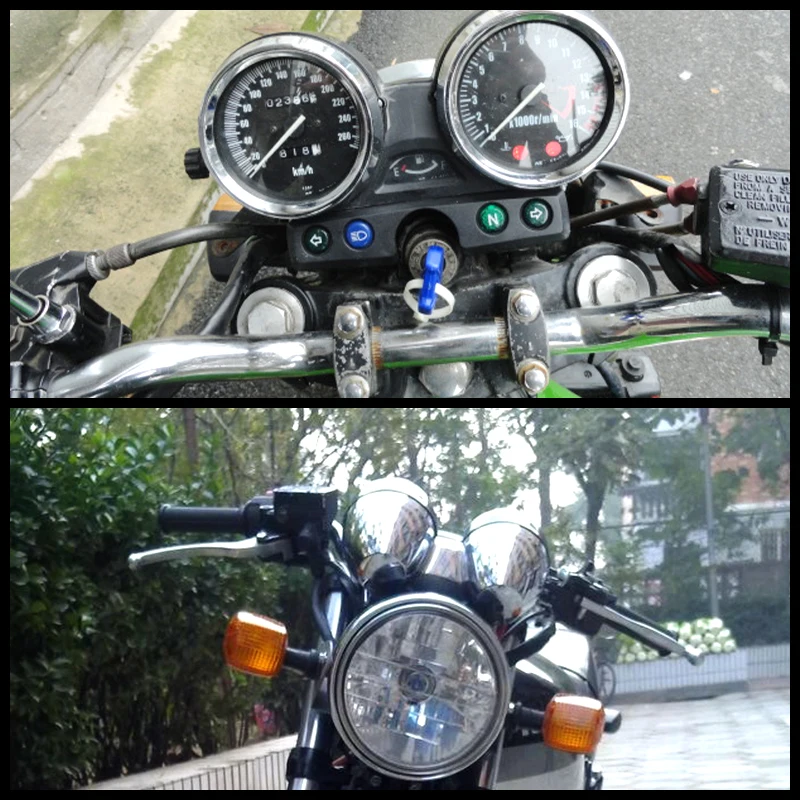 Motorcycles Speedometer Gauge Tachometer Odometer For Kawasaki ZRX 