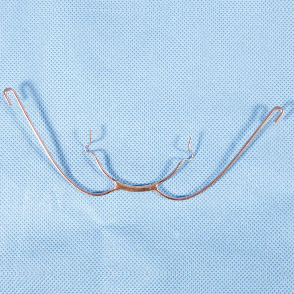 6 Sizes Dental Orthodontic Extraoral Face Universal Bow with Cuspid model Hooks