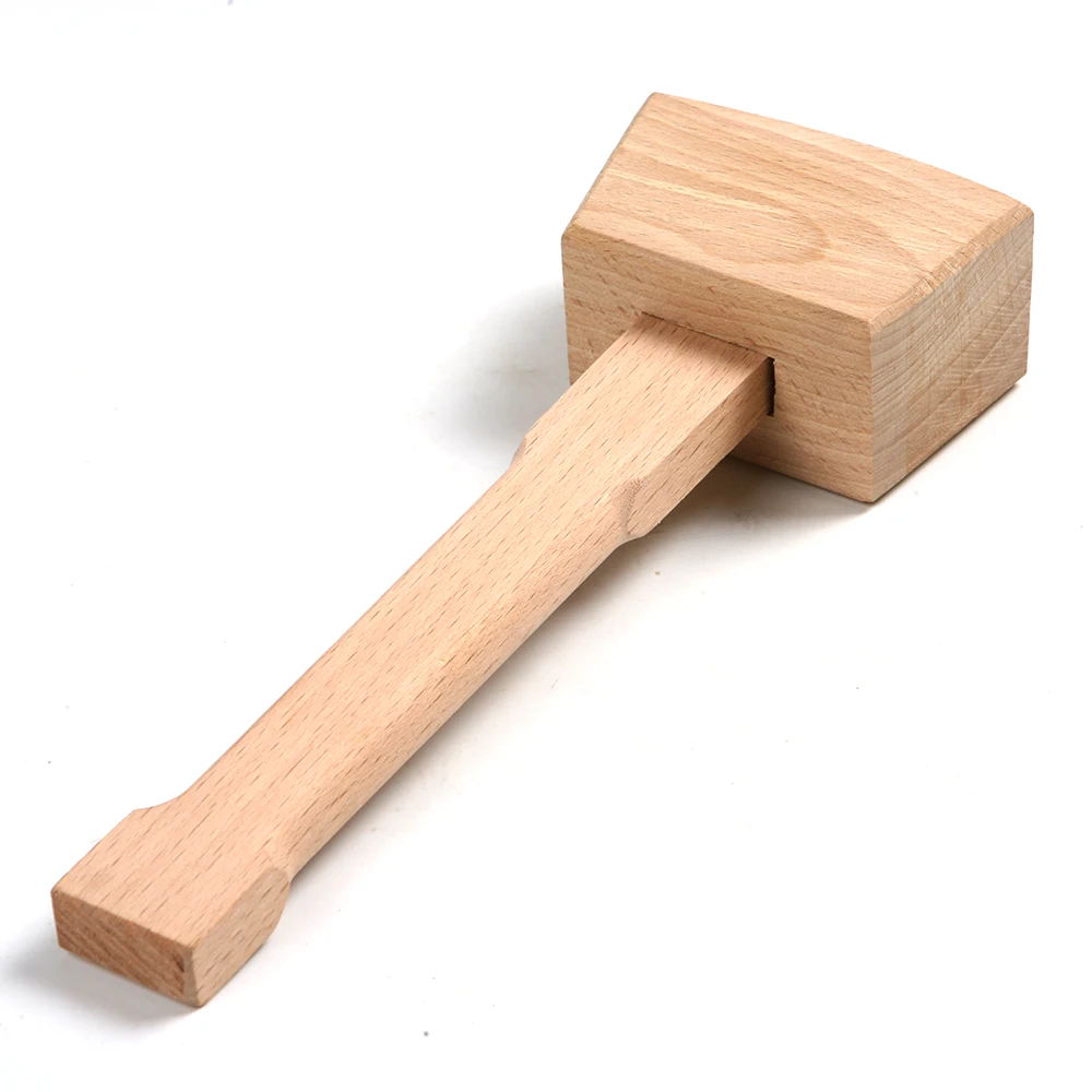 

45mm Beech Solid Hardness Carpenter Wood Wooden Mallet Hammer Handle Woodworking