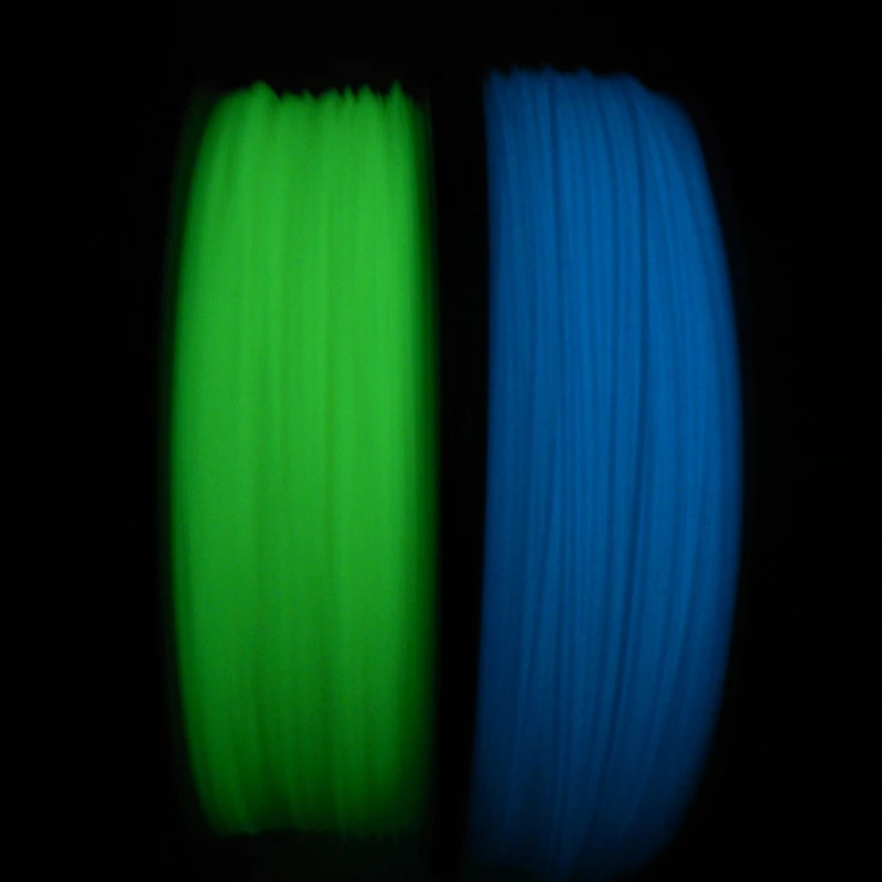 3D printing filament ABS glow in the dark Noctilucous 1.75mm 1KG  fluorescence  Material luminous  fluorescent