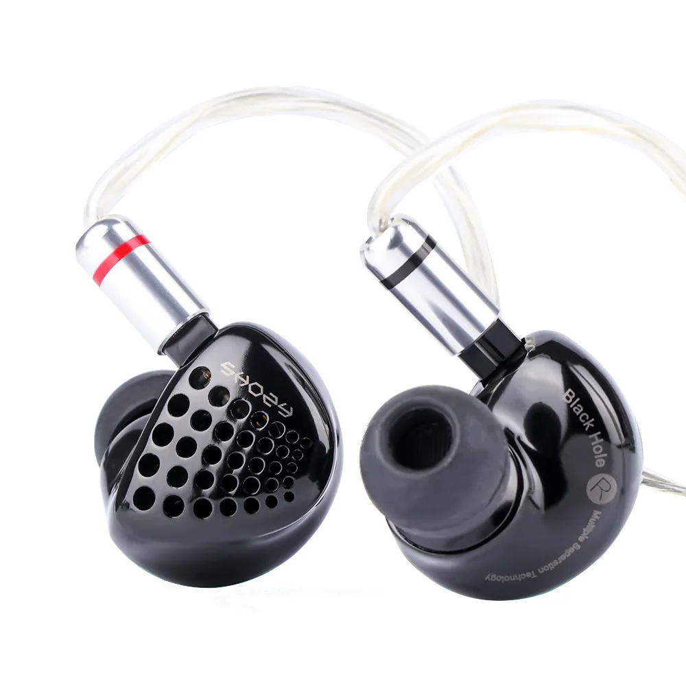 Shozy Black Hole 1DD HiFi In-ear Earphone with Detachable 2Pin Cable