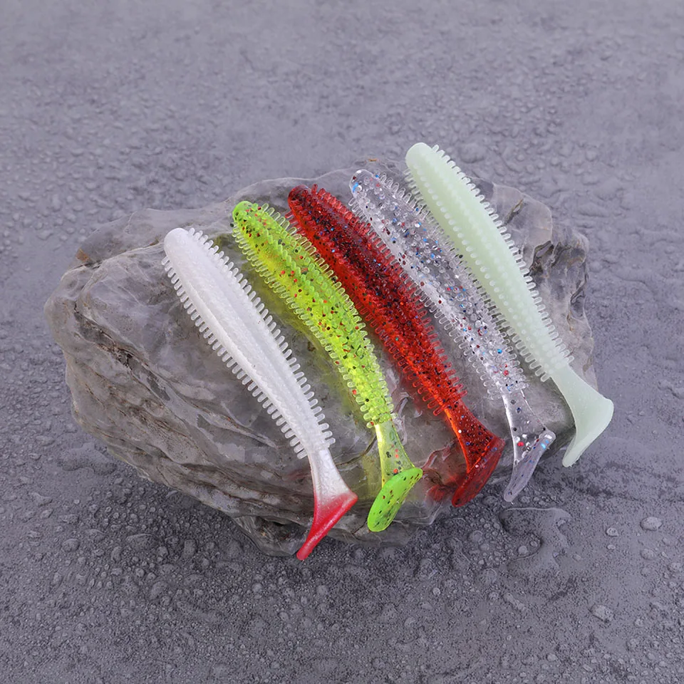 WALK FISH 60mm 90mm Soft Bait Vivid Swimbait Fishing Lure Shad Worm Artificial Fishing Bait Bass Pike Lure Silicone Wobbler Bait