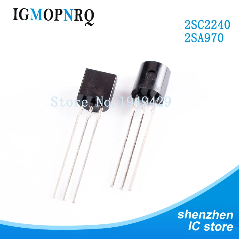 100Pcs 2SA970 2SC22… - image