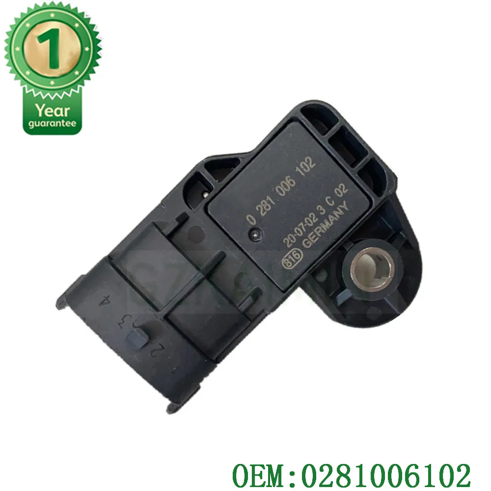 Intake Manifold Pressure MAP Sensors OEM 0281002576 0281006102 0281002743 Fits For VOLVO FE FH 12 420 460 FM FL