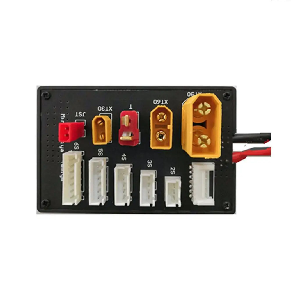 HOBBYMATE XT30 XT60 XT90 JST T Connector Lipo Battery Charger Board 2-6S Parallel Balance Charging Board for Imax B6 B6AC IDST