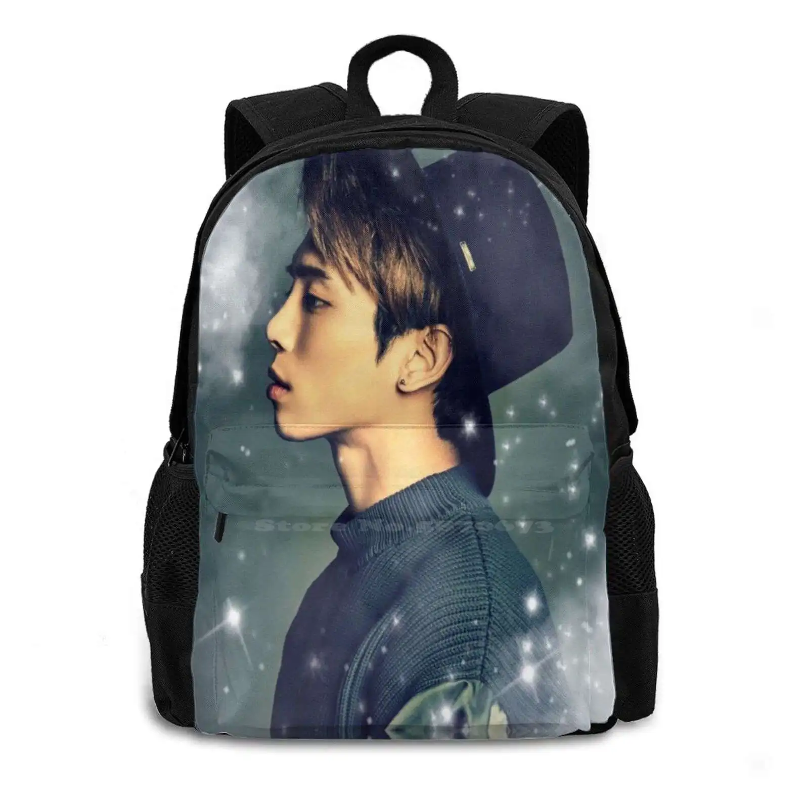 Darling Hot Sale Schoolbag Backpack Fashion Bags Jonghyun Shinee Shawol Blinger Kpop