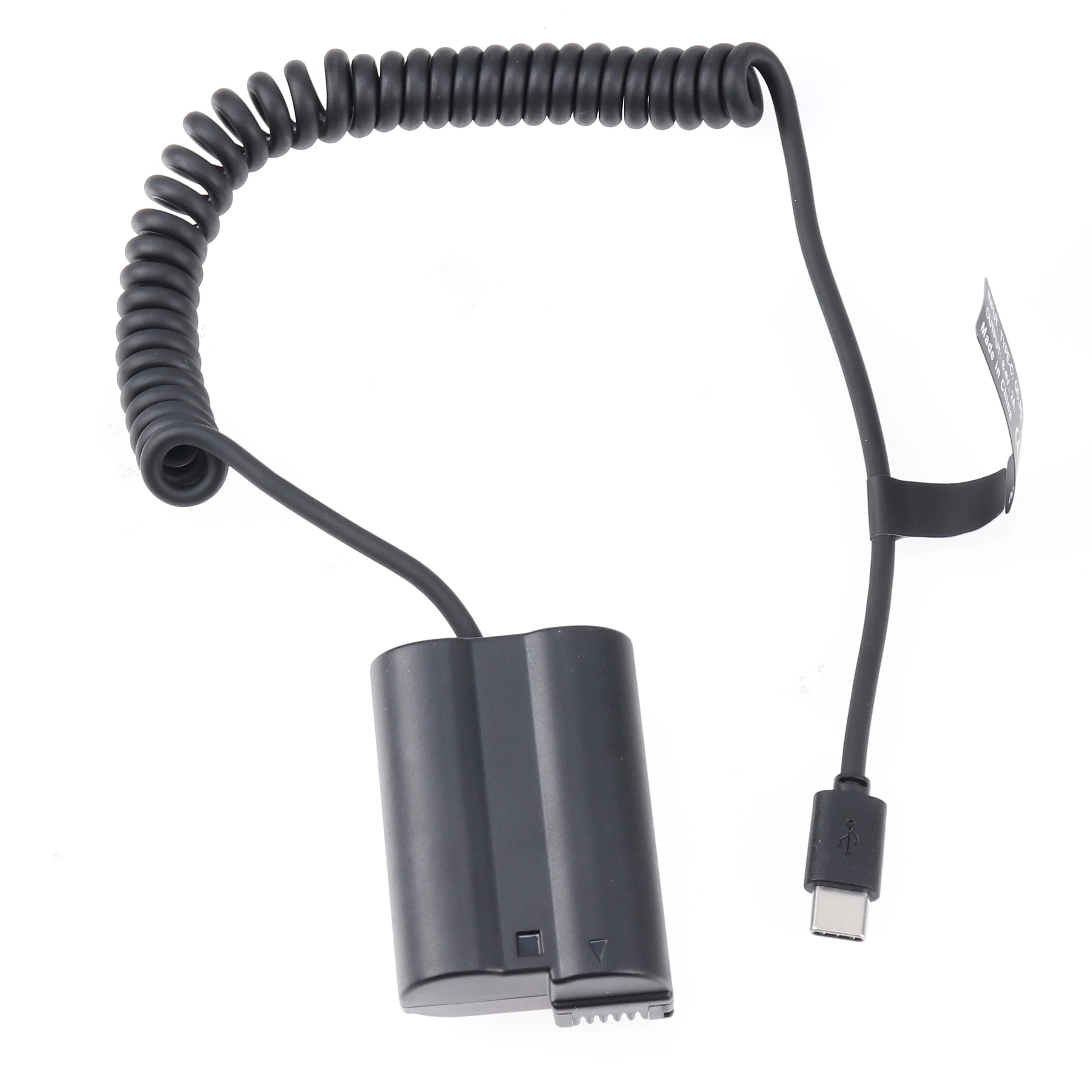 FOTGA فك EN-EL15 الدمية مهايئ بطارية + نوع C كابل لنيكون D500 D600 D610 D750 D780 D800 D810 D850 Z5 Z6 Z6II Z7 Z7II V