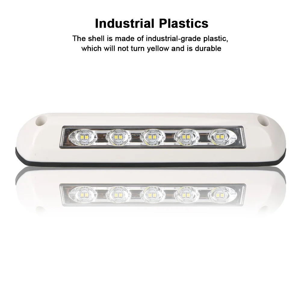 LED Awning Porch Light RV Van Trailer Exterior Lamp 12V/24V Caravan Interior Wall Lamps Waterproof