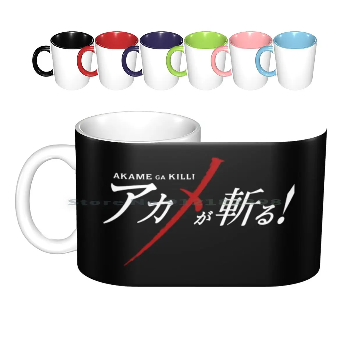 Akame Ga Kill Logo Ceramic Mugs Coffee Cups Milk Tea Mug Akame Ga Kill Akame Ga Kill Logo Akame Ga Kill Anime Anime Akame Ga