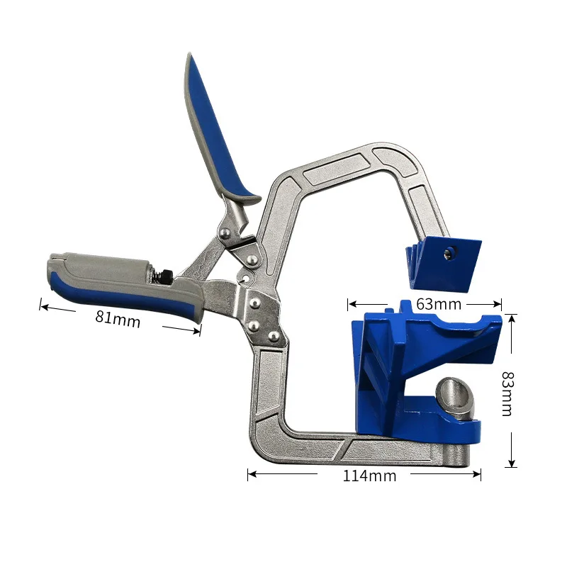 Right-Angle Fixed Perforating Installer Home Cabinet Splicing Multi-Functional Fast Carpentry G Clip 90 Degree Clamp